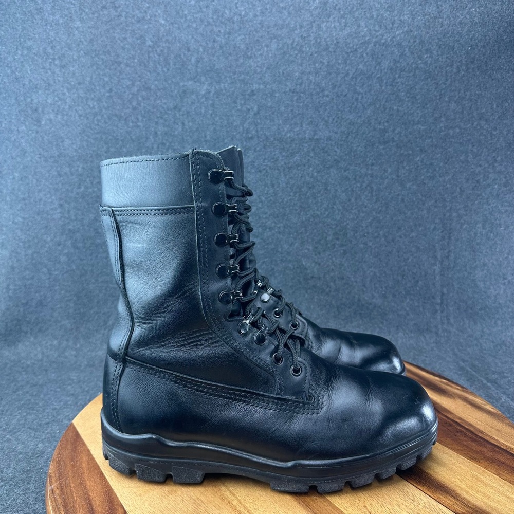 Bates Durashocks 9" Black Combat Boots Steel Toe 9XW 01621N NAVY